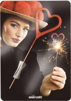 Vorschau: Wondercandle Mini mit Wondercard - Baum, gold Vorschau: Wondercandle Mini mit Wondercard - Baum, gold