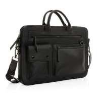 Swiss Peak 14" Laptoptasche aus GRS recyceltem PU Swiss Peak 14" Laptoptasche aus GRS recyceltem PU