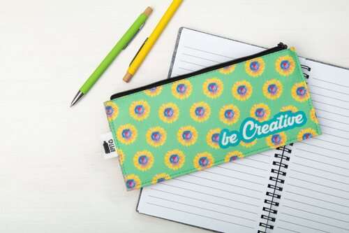 CreaFelt Pen Zip individuelle RPET Stiftetasche