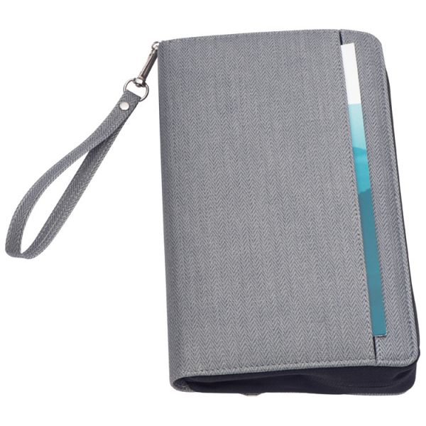 Reisemappe mit integrierter Powerbank 4.000 mAh