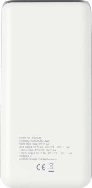 Ultraschnelle 20.000 mAh Powerbank mit PD