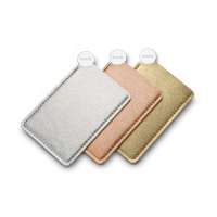 Vorschau: Taschenspiegel aus Edelstahl, im Etui Vorschau: Taschenspiegel aus Edelstahl, im Etui