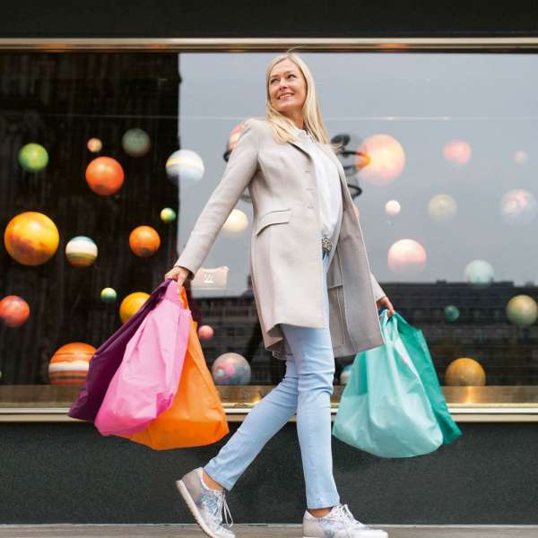 Einkaufstasche mini maxi shopper pocket