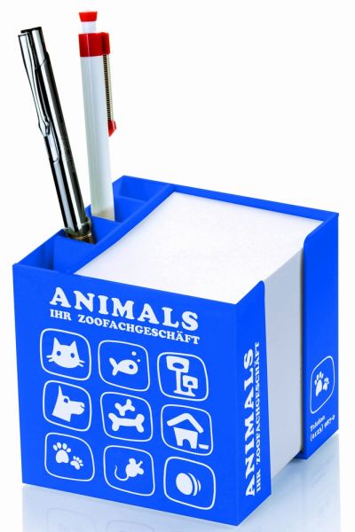 Zettelbox Standard mit Köcher