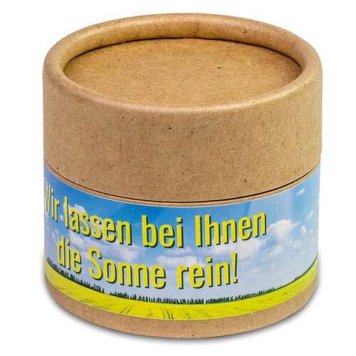 Pflanz-Cup mit Samen - Weihnachten