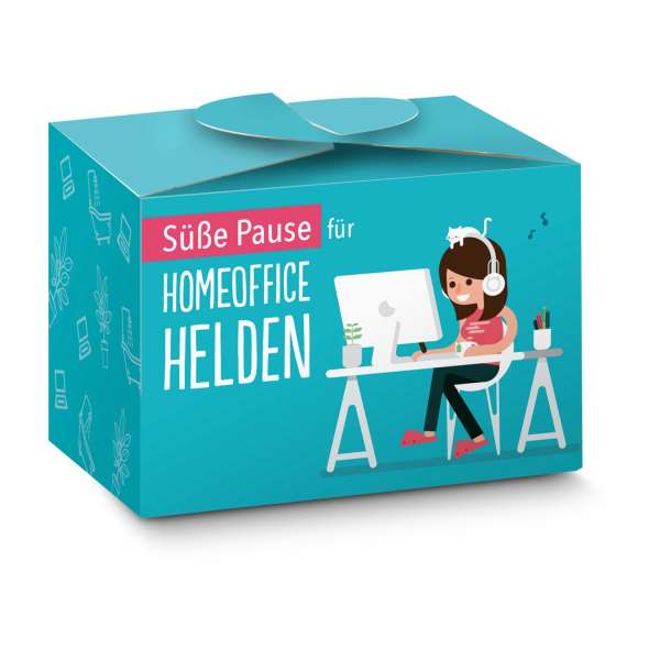 Geschenkartikel / Präsentartikel: Lindt süße Pause fürs Home-Office, 5 Lindorkugeln (ca. 75 g)