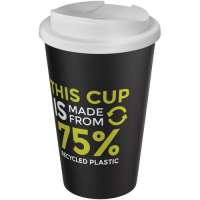 Americano® Eco 350 ml recycelter Becher mit auslaufsicherem Deckel