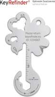 ROMINOX® Key Tool - Lucky Charm - 19 functions (Kleeblatt Glücksbringer)
