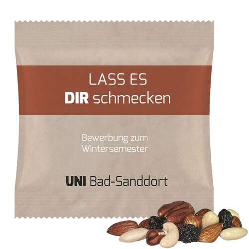 Bio Studentenfutter, ca. 30g, Maxi-Tüte