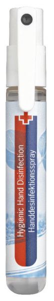 SaniStick - Hygienisches Handdesinfektionsspray inkl. 4c-Etikett