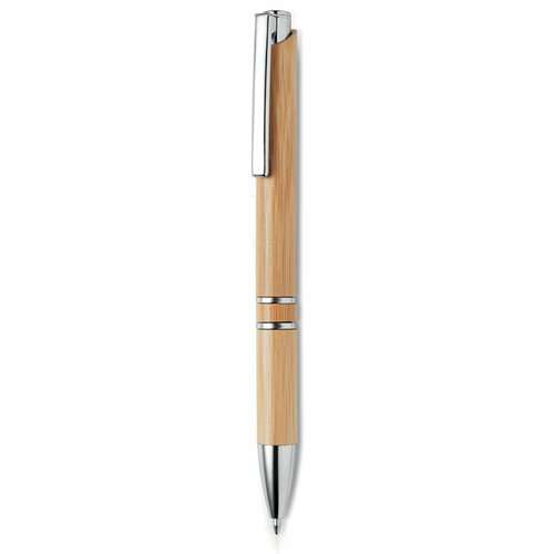 BERN BAMBOO Druckkugelschreiber mit Bambus