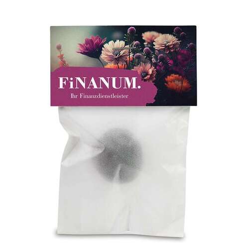 Flower-Balls im Pergamintütchen