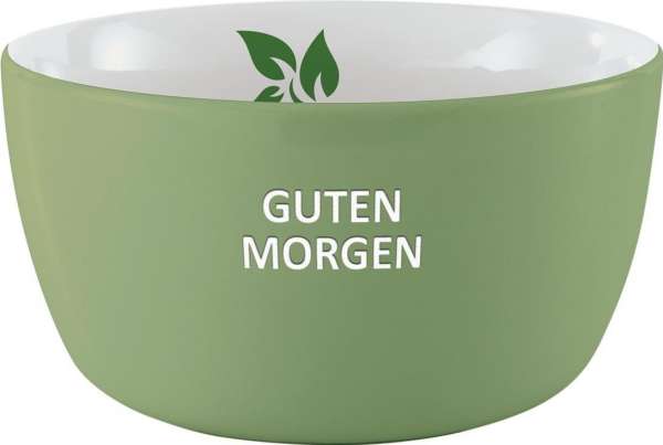 Frühstück Porzellanschale