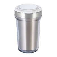 weiß / silber / transparent