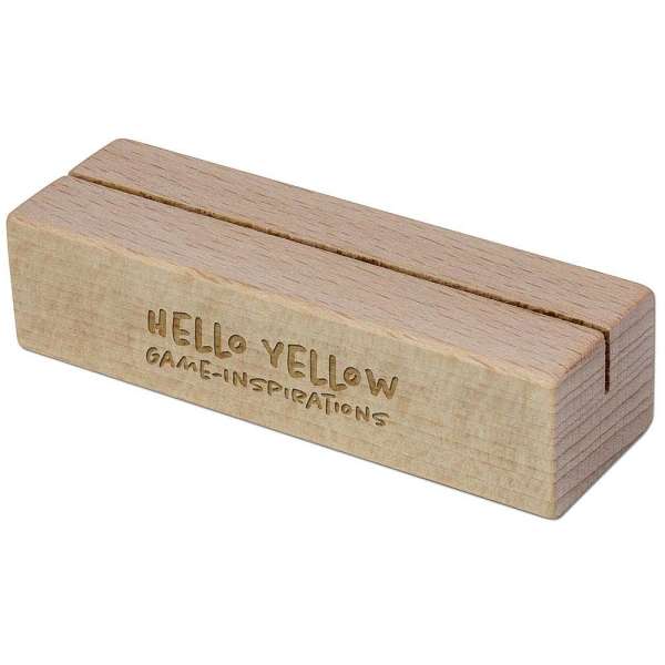 Bildhalter aus Holz - mit Lasergravur