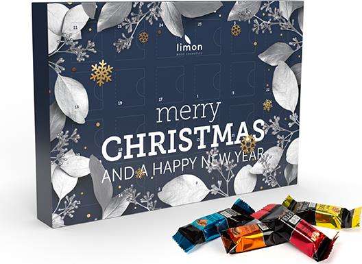 Schoko Adventskalender Multi Eco mit 24 Lindt HELLO Mini Sticks 240 g