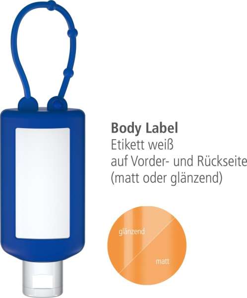Sonnenmilch, 50 ml Bumper, Body Label (R-PET)