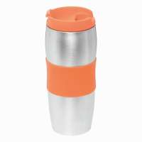 orange / silber