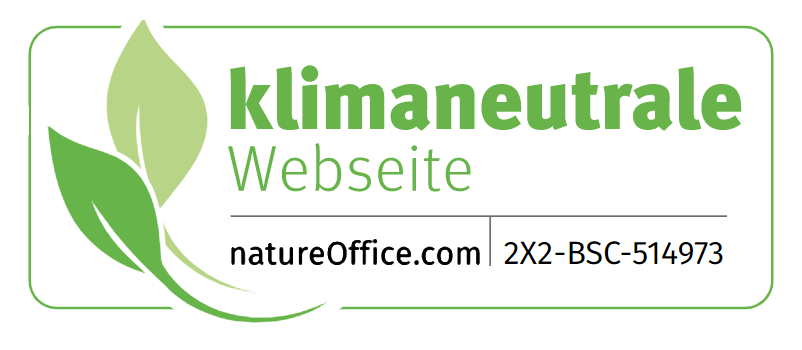 Klimaneutrale Website