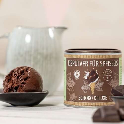 Eispulver Schoko Deluxe in der Dose