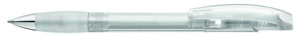 MEMORY transparent SI Druckkugelschreiber