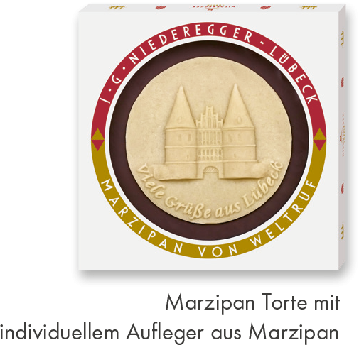 Niederegger Marzipan Torte individuell