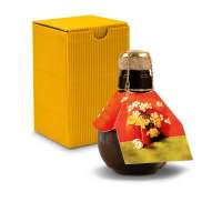 Kleinste Sektflasche der Welt! Blumengesteck