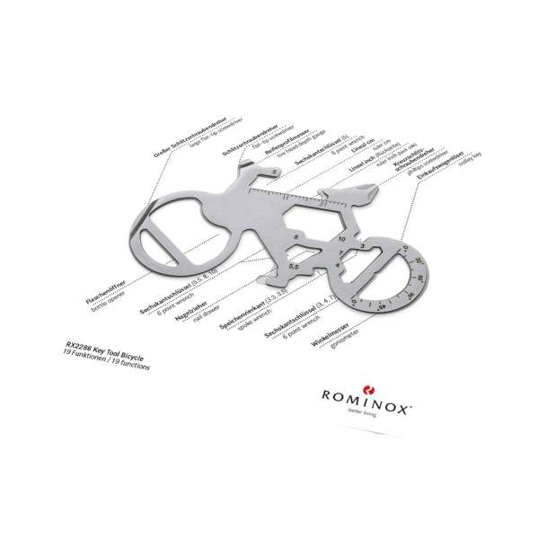 ROMINOX® Key Tool Bicycle 19 functions