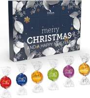 Schoko Adventskalender Multi Eco mit 24 Lindt Lindor Kugeln 300 g