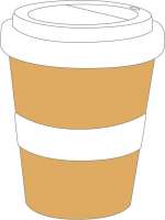 Vorschau: Coffee2Go Mini, Kaffeebecher to Go Form 344, mit glatter oder geriffelter Siliconbanderole Vorschau: Coffee2Go Mini, Kaffeebecher to Go Form 344, mit glatter oder geriffelter Siliconbanderole