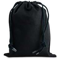 Baumwollbeutel mit doppeltem Kordelzug - 135 g/m² - 20 x 25 cm