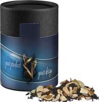 Wintertage Tee, ca. 70g, Biologisch abbaubare Eco Pappdose Midi schwarz