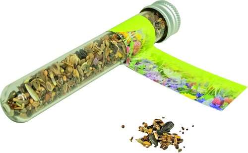 Reagenzglas Bienenbuffet