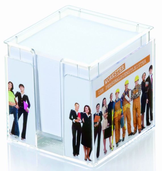 Doppelwandige Zettelbox