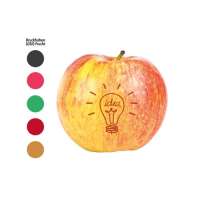 LogoFrucht Apfel "Brainstorming" rot