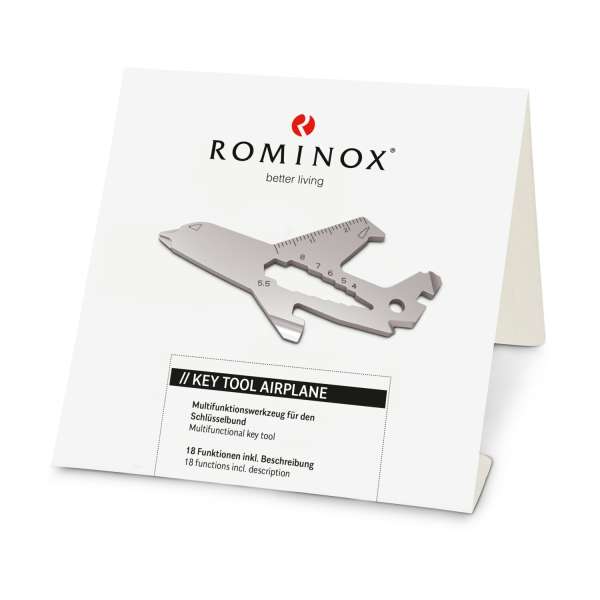 ROMINOX® Key Tool Airplane 18 functions (Flugzeug)