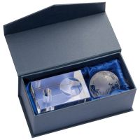 Vorschau: Stiftehalter aus Glas mit abnehmbarer Weltkugel Vorschau: Stiftehalter aus Glas mit abnehmbarer Weltkugel