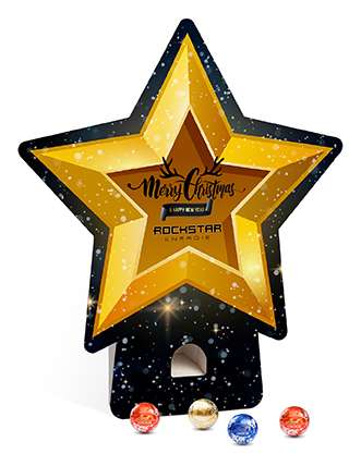 Lindt Lindor Adventsspender &quot;Stern&quot;