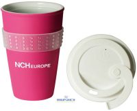 Vorschau: Porzellanbecher Coffee2Go, 13 cm Vorschau: Porzellanbecher Coffee2Go, 13 cm