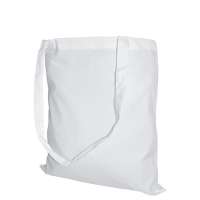 Baumwolltasche mit langen Griffen - 135 g/m² - 38 x 42 cm