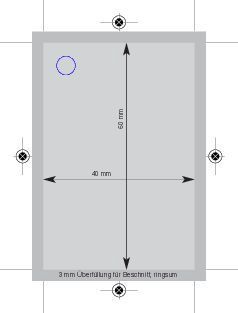 Honig-Set, Anhängekarte + Etikett 1-4 c Digitaldruck inklusive