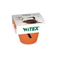 Vorschau: Logo-Töpfchen Banderole mit Samen - Vergissmeinnicht Vorschau: Logo-Töpfchen Banderole mit Samen - Vergissmeinnicht