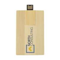 Vorschau: CreditCard USB Bamboo 32 GB Vorschau: CreditCard USB Bamboo 32 GB