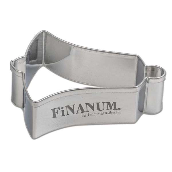 Backförmchen Single-Pack - Weihnachten - Glocke 4/4-c, Lasergravur