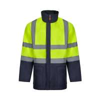 VL JUNO. Zweifarbiger 4-in-1-Parka (180 g/m²), aus Polyester (100%) mit PU-Beschichtung