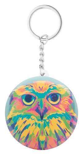 KeyBadge Mini Button-Schlüsselanhänger