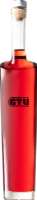 Roter Weinbergpfirsich-Likör 0,35 l in Flasche Bali, 25 % vol., gestrahlt