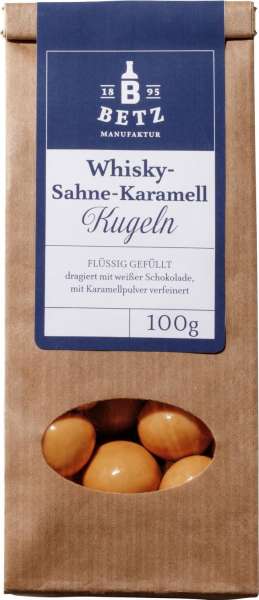 Whisky-Sahne-Karamell-Kugeln 100g