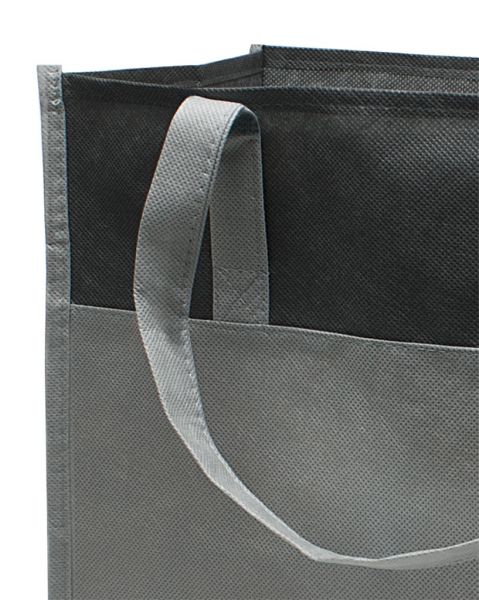 Einkaufstasche BREST mit Boden-, Seitenfalte und kurzen Griffen