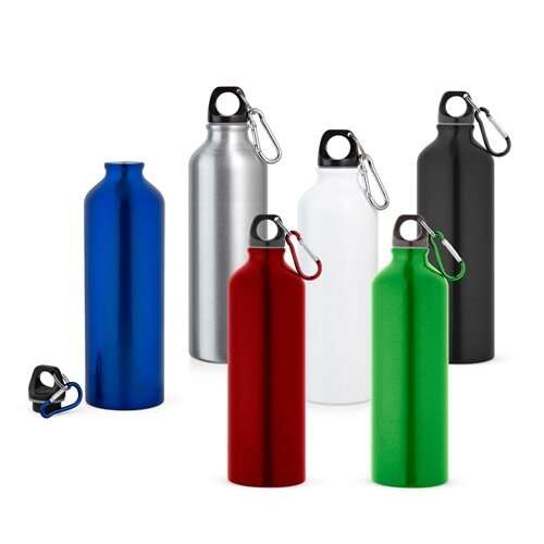 LANDSCAPE L. Aluminium-Sportflasche mit Karabiner 800 ml
